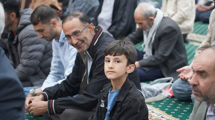 تصاویر/ اقامه نماز استغاثه در خوی