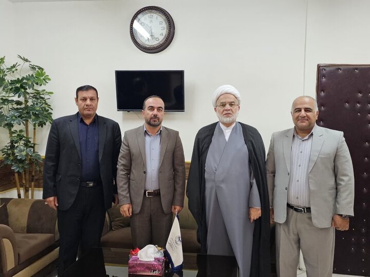 تصاویر/بازدید نماینده ولی‌فقیه در کردستان از دانشگاه مذاهب اسلامی واحد سنندج
