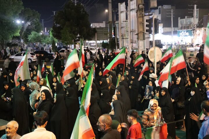 تصاویر/ هشتادوپنجمین اجتماع شبانه مردمی در قرچک