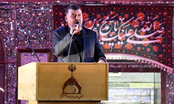 تصاویر/ اولین شب آیین مسلمیه در حرم مطهر حضرت سیدالکریم(ع)