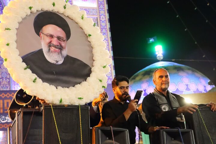 تصاویر/ هشتاد و چهارمین از شب‌های حماسه انتقام خون رهبر شهید انقلاب و بیعت مردم ولایتمدار‌ شهرستان بافق