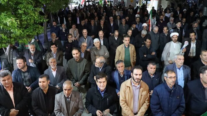 تصاویر/  موج هشتاد و چهارم حماسه آفرینی مردم تکاب در خیابان انقلاب