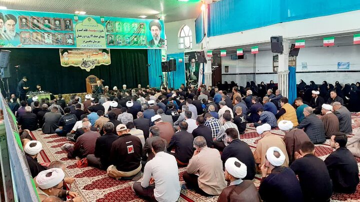 تصاویر/ بزرگداشت سوم خرداد سالروز آزادسازی خرمشهر و یادواره شهدای گرانقدر جنگ ۱۲روزه و رمضان در شاهین دژ