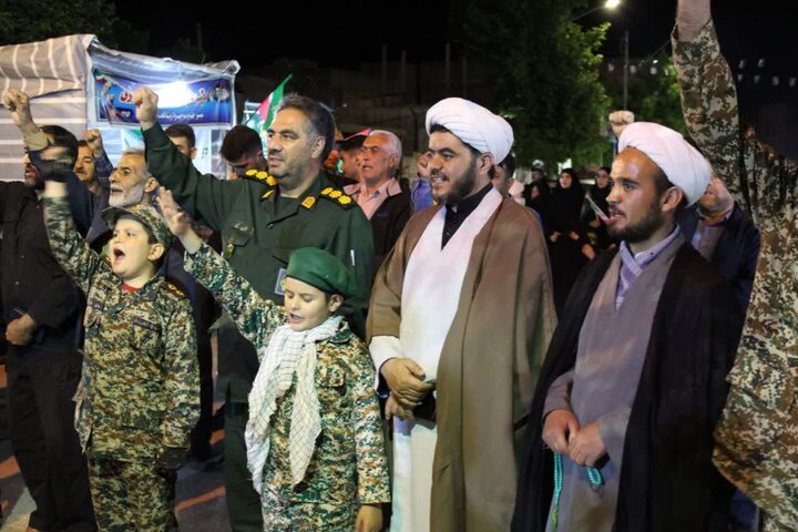 تصاویر/ ایستگاه۸۴  در باروق ظهور تبلور استقامت و پایداری مردم انقلابی در حماسه خیابان