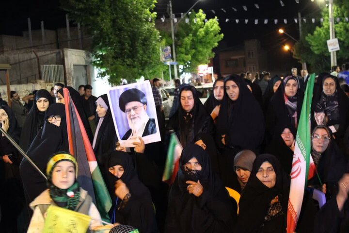 تصاویر/ ایستگاه۸۴  در باروق ظهور تبلور استقامت و پایداری مردم انقلابی در حماسه خیابان