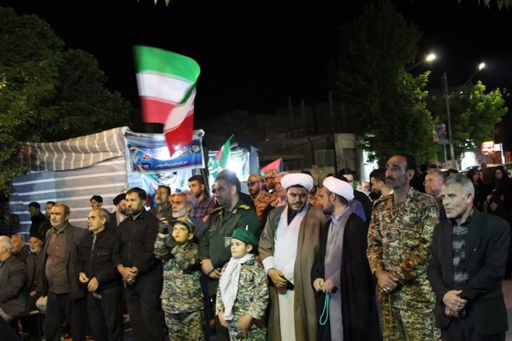 تصاویر/ ایستگاه۸۴  در باروق ظهور تبلور استقامت و پایداری مردم انقلابی در حماسه خیابان