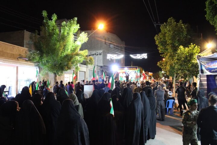 تصاویر/ ایستگاه۸۴  در باروق ظهور تبلور استقامت و پایداری مردم انقلابی در حماسه خیابان