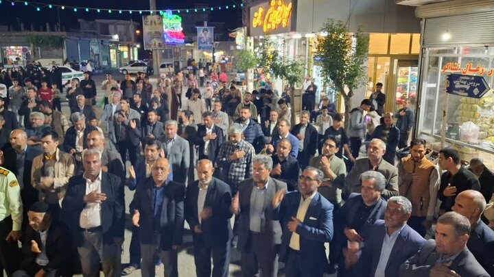 تصاویر/ تجلی ارادت مردمی در شهرستان چهاربرج؛ همزمان با شب شهادت امام باقر (ع)