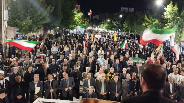 تصاویر/ موج هشتاد و چهارم از حضور خیابانی در میاندوآب