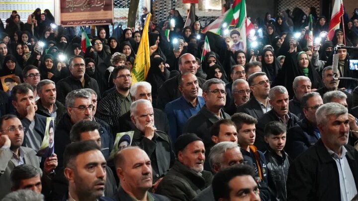 تصاویر/ تداوم اجتماع دشمن ستیز مردم چالدران ؛ استمرار مقاومت و اقتدار