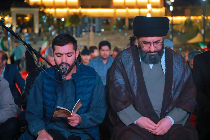 تصاویر/ اقامه نماز استغاثه در زنجان