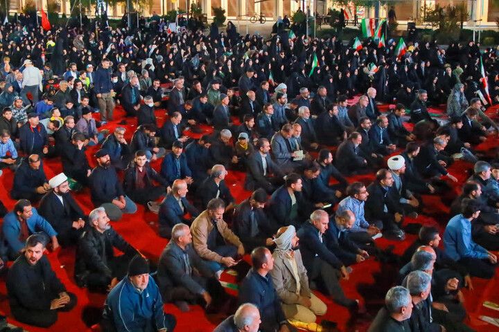 تصاویر/ اقامه نماز استغاثه در زنجان
