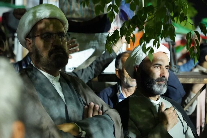 تصاویر/تجمع مردم انقلابی خرم آباد در دفاع از وطن