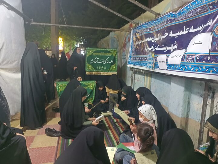 تصاویر/ادامه خدمت رسانی موکب های حوزه علمیه خواهران لرستان به مردم