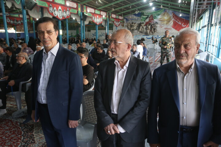 تصاویر/ مراسم بزرگداشت شهید دکتر علی لاریجانی در اصفهان