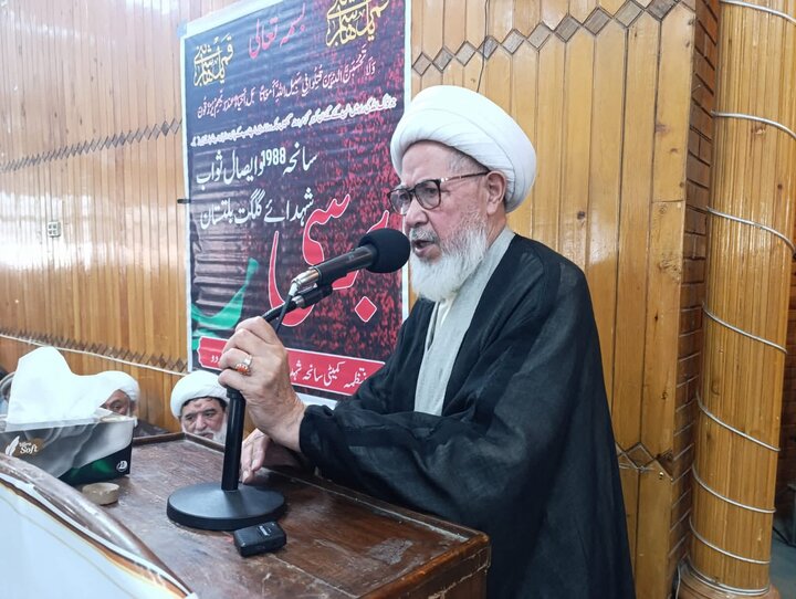 سکردو؛ سانحہء 1988ء کے شہداء کی یاد میں تعزیتی ریفرنس: حسینی کسی ظالم اور یزید کے سامنے سر نہیں جھکاتے، مقررین