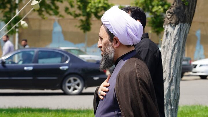 تصاویر/ مراسم دسته عزاداری خیابانی مردم شهرستان دارالمومنین خوی به مناسبت روز شهادت امام محمد باقر(ع)
