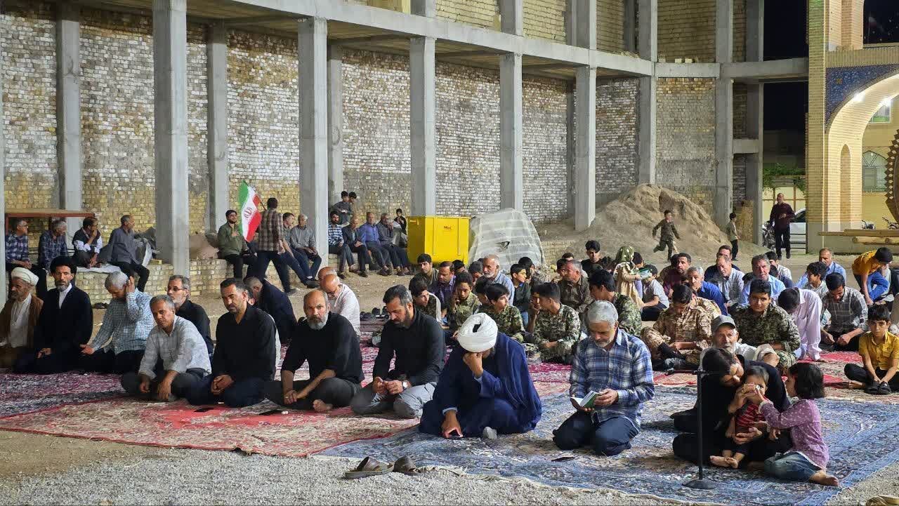 تصاویر/ برگزاری اجتماع حامیان ولایت در روستای ترک آباد اردکان