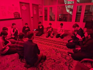 تصاویر / برگزاری مراسم شهات امام باقر(ع) در مدرسه علمیه صاحب‌الزمان(عج) اسدآباد