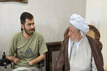 روحیه صبر و قناعت جانباز، شکوه ایمان و درس ایستادگی است+عکس