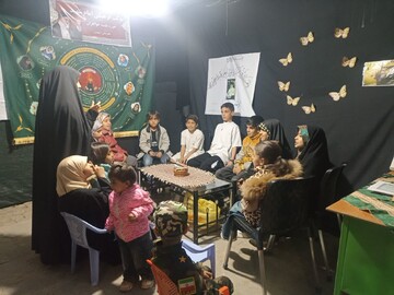 استمرار خدمات فرهنگی تبلیغی خواهران طلبه لرستانی در شب‌های اقتدار