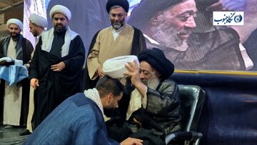 تصاویر/ مراسم تلبس مدرسه علمیه حضرت صاحب الزمان(عج)