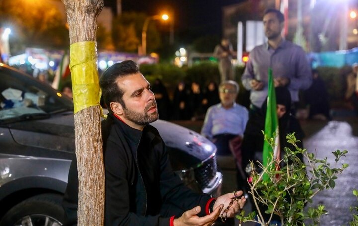 تصاویر/ تجمع حامیان وطن در منطقه ۱۳ تهران