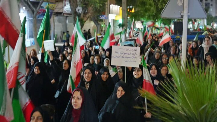 تصاویر/ موج هشتادوپنجم جهاد مقدس خیابانی مردم ولایت‌مدار باقرشهر