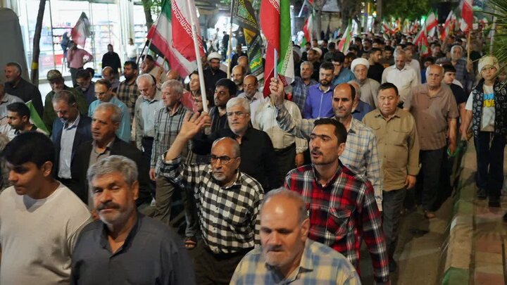 تصاویر/ موج هشتادوپنجم جهاد مقدس خیابانی مردم ولایت‌مدار باقرشهر