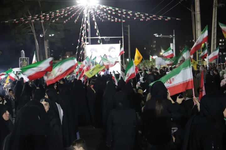 تصاویر/ موج هشتادوپنجم جهاد مقدس خیابانی مردم ولایت‌مدار باقرشهر