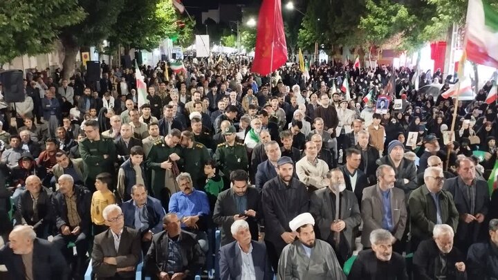 تصاویر/ هشتاد و پنجمین حضور حماسی مردم میاندوآب در میدان دفاع از نظام اسلامی