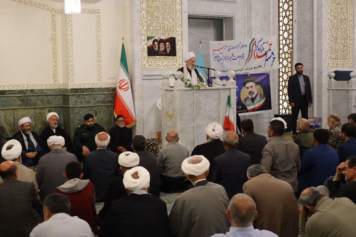 تصاویر/ حضور نماینده ولی فقیه در راهپیمایی و اجتماع پرشور بندپی شرقی
