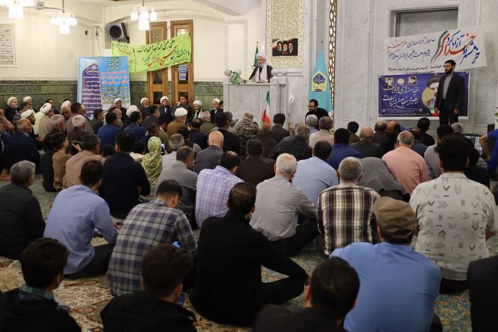 تصاویر/ حضور نماینده ولی فقیه در راهپیمایی و اجتماع پرشور بندپی شرقی