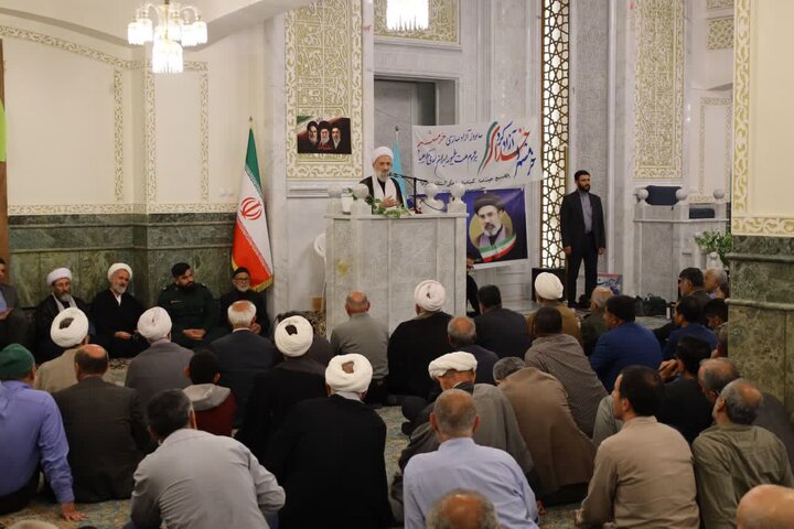 تصاویر/ حضور نماینده ولی فقیه در راهپیمایی و اجتماع پرشور بندپی شرقی