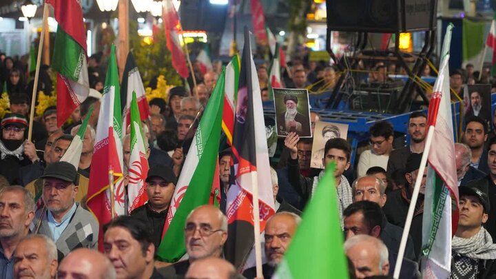 تصاویر/ نمایش اقتدار مردمی در هشتاد و پنجمین حضور خیابانی در خوی