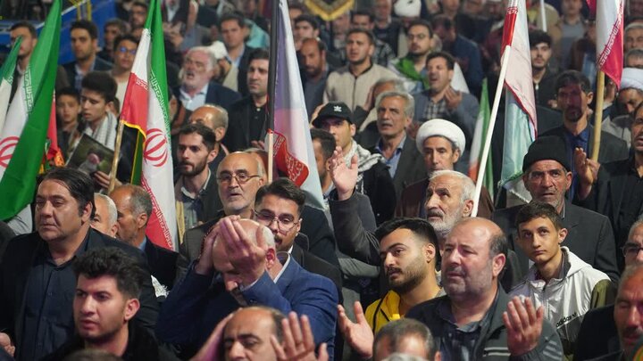 تصاویر/ نمایش اقتدار مردمی در هشتاد و پنجمین حضور خیابانی در خوی
