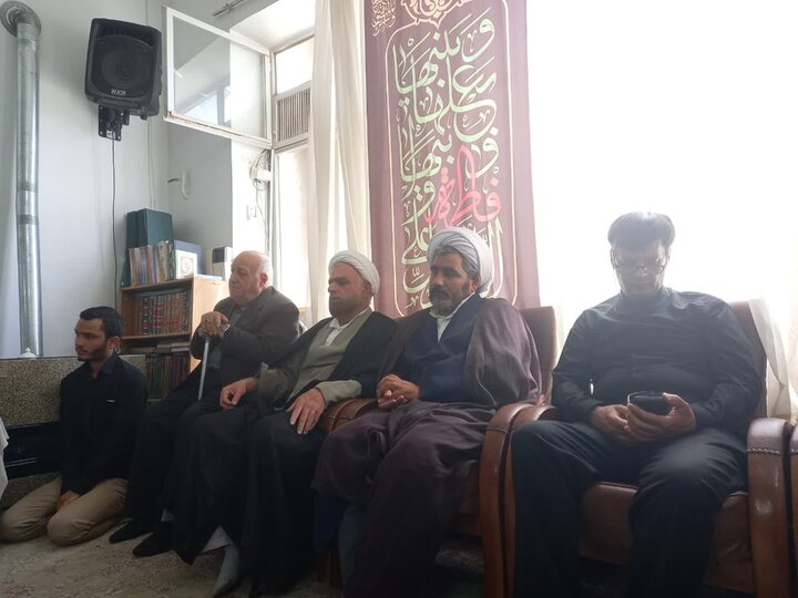 تصاویر/ آیین سوگواری سالروز شهادت امام باقر(ع) در بیوت علمای کاشان