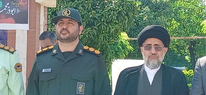 تصاویر/ بزرگداشت شهادت جانباز دفاع مقدس، با حضور امام جمعه شهرستان تنکابن