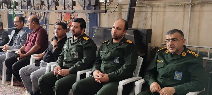 تصاویر/ بزرگداشت شهادت جانباز دفاع مقدس، با حضور امام جمعه شهرستان تنکابن