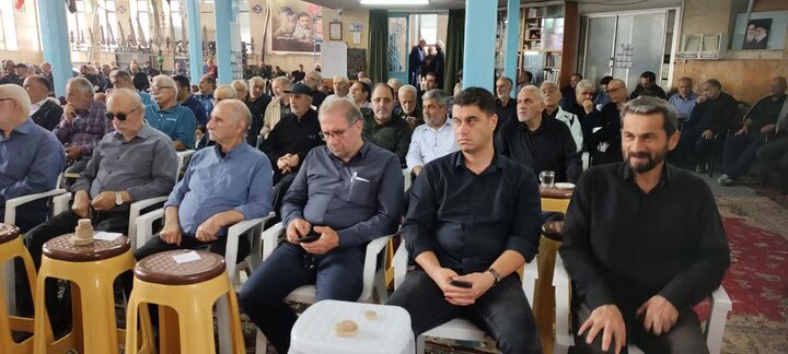 تصاویر/ بزرگداشت شهادت جانباز دفاع مقدس، با حضور امام جمعه شهرستان تنکابن
