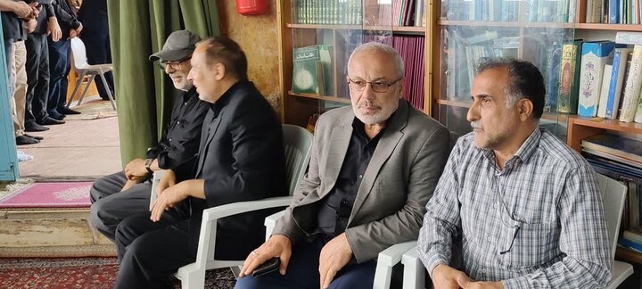 تصاویر/ بزرگداشت شهادت جانباز دفاع مقدس، با حضور امام جمعه شهرستان تنکابن