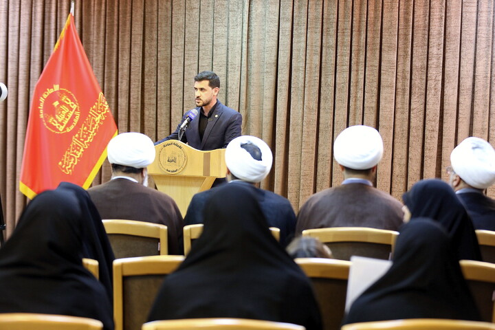تصاویر/ مراسم تجلیل و تکریم از خانواده های شهدای روحانیت در جنگ رمضان توسط آستان مقدس امام حسین علیه السلام در استان قم
