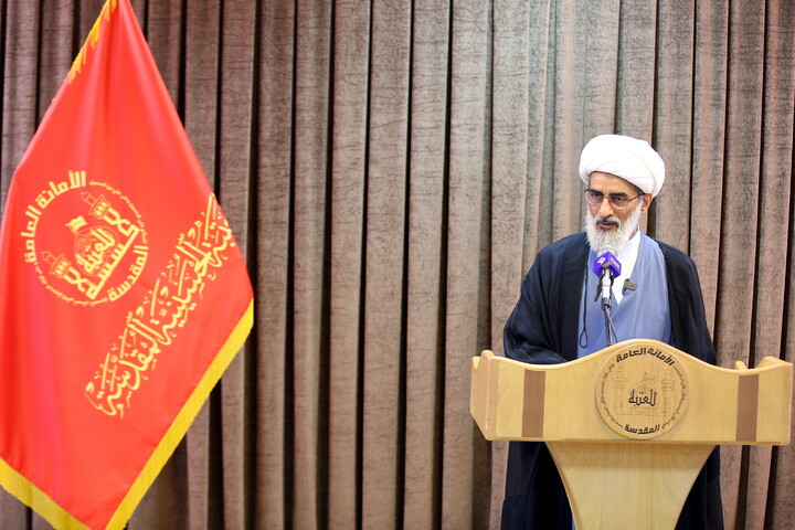 تصاویر/ مراسم تجلیل و تکریم از خانواده های شهدای روحانیت در جنگ رمضان توسط آستان مقدس امام حسین علیه السلام در استان قم