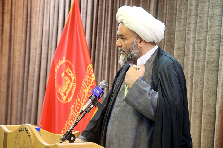 تصاویر/ مراسم تجلیل و تکریم از خانواده های شهدای روحانیت در جنگ رمضان توسط آستان مقدس امام حسین علیه السلام در استان قم