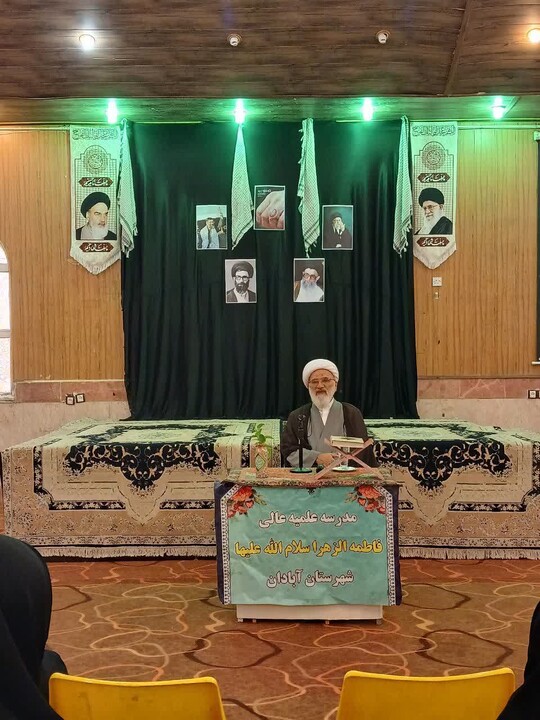 تصاویر/بازدید طلاب مدارس علمیه استان بصره عراق از مدرسه تخصصی فاطمة‌الزهراء (س) آبادان