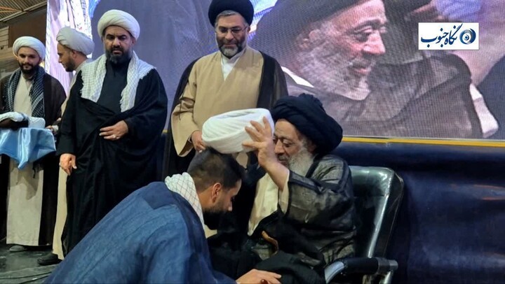 تصاویر/مراسم تلبس مدرسه علمیه حضرت صاحب الزمان(عج)