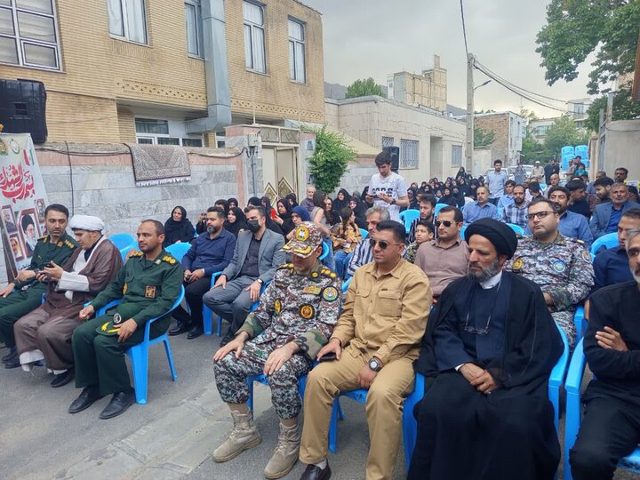 تصاویر/یادواره فرمانده شهید محمد جعفری افتخار کوچه، آبروی محله در شازند