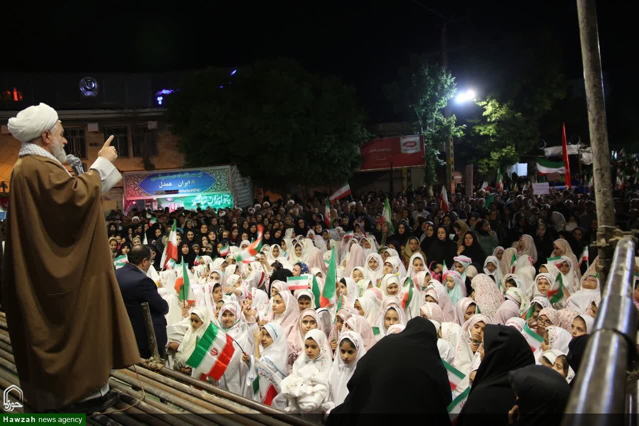 تصاویر / برگزاری مراسم جشن تکلیف دختران اسدآبادی در شب‌های اقتدار