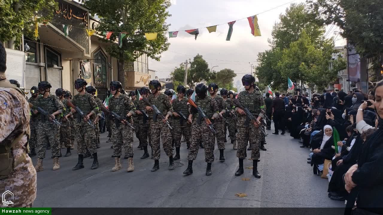 تصاویر / رژه اقتدار بمناسبت آزاد سازی خرمشهر در شهرستان ملایر