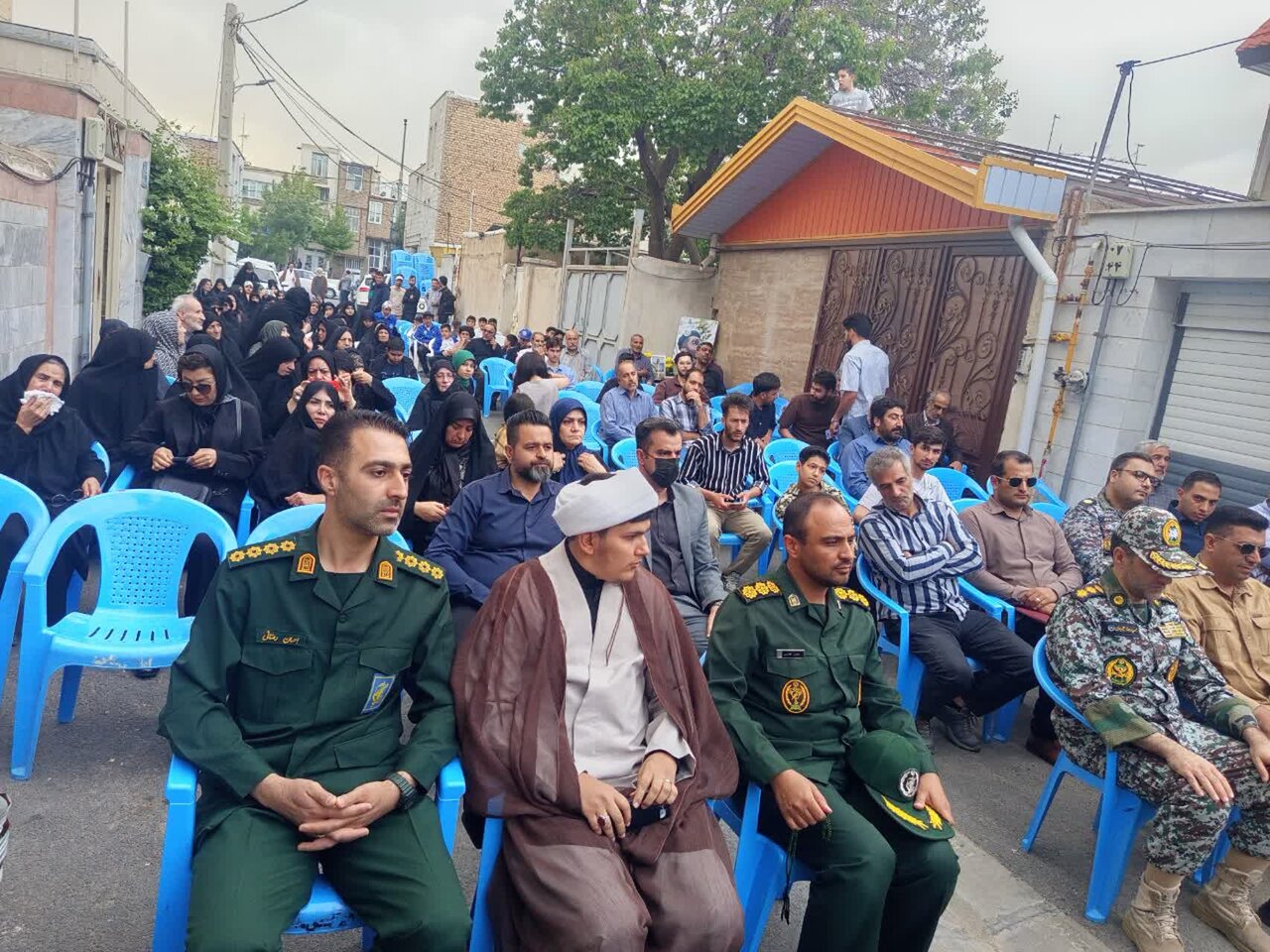 تصاویر/ یادواره فرمانده شهید محمد جعفری افتخار کوچه، آبروی محله در شازند